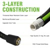 Pressure Washer Hose 50 FT x 1/4''，3600 PSI Kink Resistant
