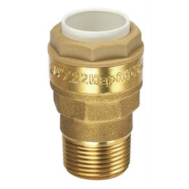 ITAP-FIT -IT615B012015 Straight Brass Connector for Copper Pipe Diameter 15 mm x 1/2 Male - DVGW