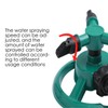 Garden Sprinkler 360 Degree Rotation Lawn Sprinkler, Large Area Coverage,