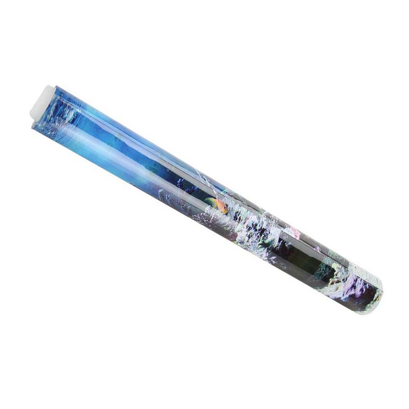 PVC Adhesive Underwater Coral Aquarium Fish Tank Background Poster Backdrop