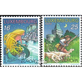 Prophila Collection Luxembourg 1418-1419 (Complete Edition) 1997 Sagen and Legends (Stamps for Collectors) Fairy Tales / Myths / Sages