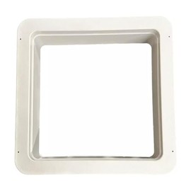 TECHVALET RV Ceiling Garnish For Roof Vent 5" White Camper Motorhome