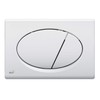 Alca 070 Toilet Flush Plate White