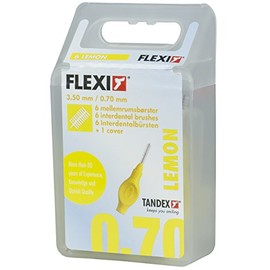 Tandex Flexi Interdentalbürsten gelb fine, 6 Stück