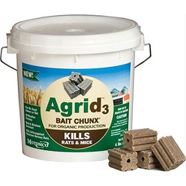 Motomco Grocery Agrid 3 Bait Chunx, 4 Pound Container