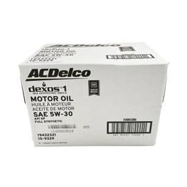 ACDelco GM Original Equipment 10-9329 (19432321) dexos™1 GEN 3 Full Synthetic 5W-30 Motor Oil - 1 qt. | Case of 12