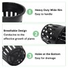 Rmeet 50 Pcs 2 Inch Plastic Hydroponics Planting Mesh Pot