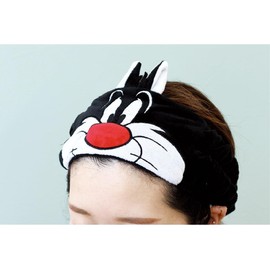 Tee's Factory Looney Tunes Headband Sylvester Size: Approx W23.5 D0.1 H9 LT-5537688SY