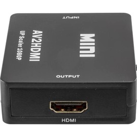 AV2HDMI Pro2 Composite to HDMI Converter Mini Passive 1080P Upscaler Input: 3*RCA, Output: 1*HDMI