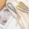 CHUQING Key Chain Macrame Lanyard Short Key Ring Fabric Boho