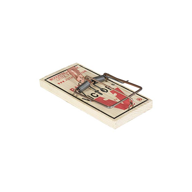 Victor M201 Metal Pedal Sustainably Sourced FSC Wood Snap Rat