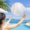 Sewroro ビーチボール インフレータブル 野球デザイン プール 海水浴 水遊び 夏休み ビーチ パーティー