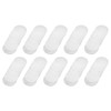 200Pcs Transparent Badge Film Protective Clear PVC Multi Purpose Badge