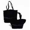 DEAN & DELUCA (Dean & Deluca) Tote Bag, Black, L