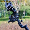 SOPOGER 5 Pin Bow Sight for Compound Bow .019” Fiber