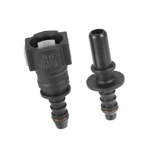 A ABSOPRO Fuel Hose Quick Release Connector 9.49mm SAE to