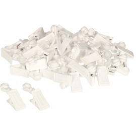 KOTARBAU® Curtain Clips for Ceiling Rails for Curtains Set of 100 Curtain Roll Ring