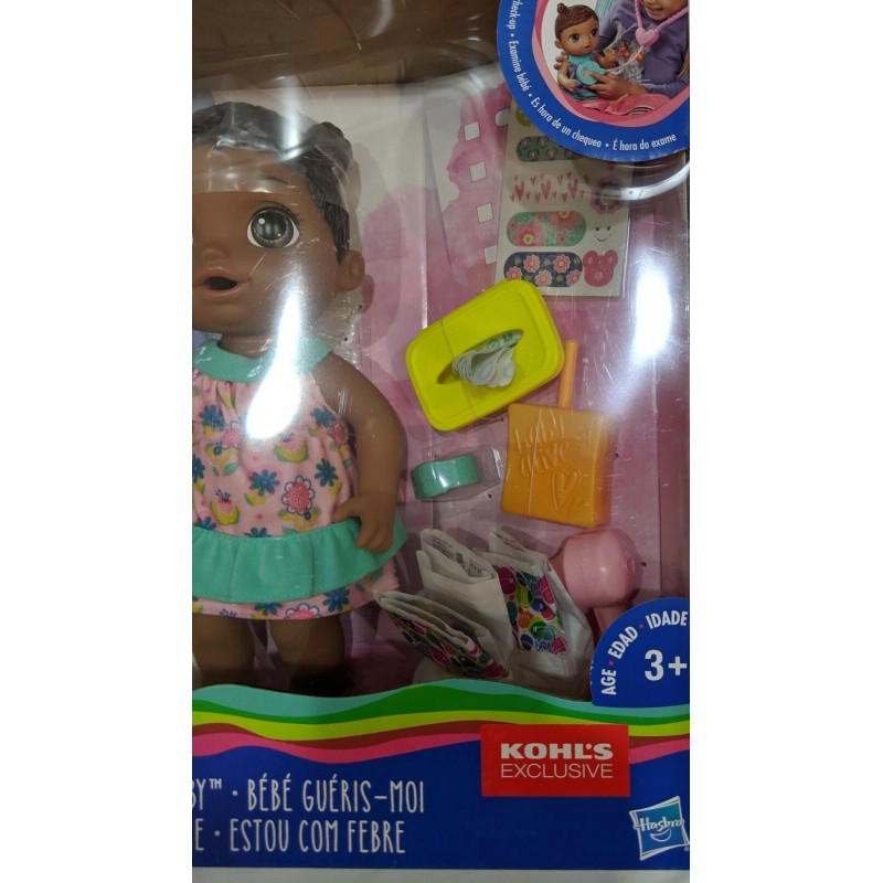 Hasbro Baby Alive Make Me Better Baby Doll African American