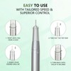 Professional Nail Drill, 40000 RPM Cordless Electric Nail File Kit