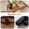 Floor Kindle Phone Tablet Stand with End Table for Overhead