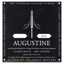 Augustine Black Label Classical Guitar Strings Set