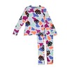 Burton Kids Fleece Base Layer Set, Flora Mirage, X-Large