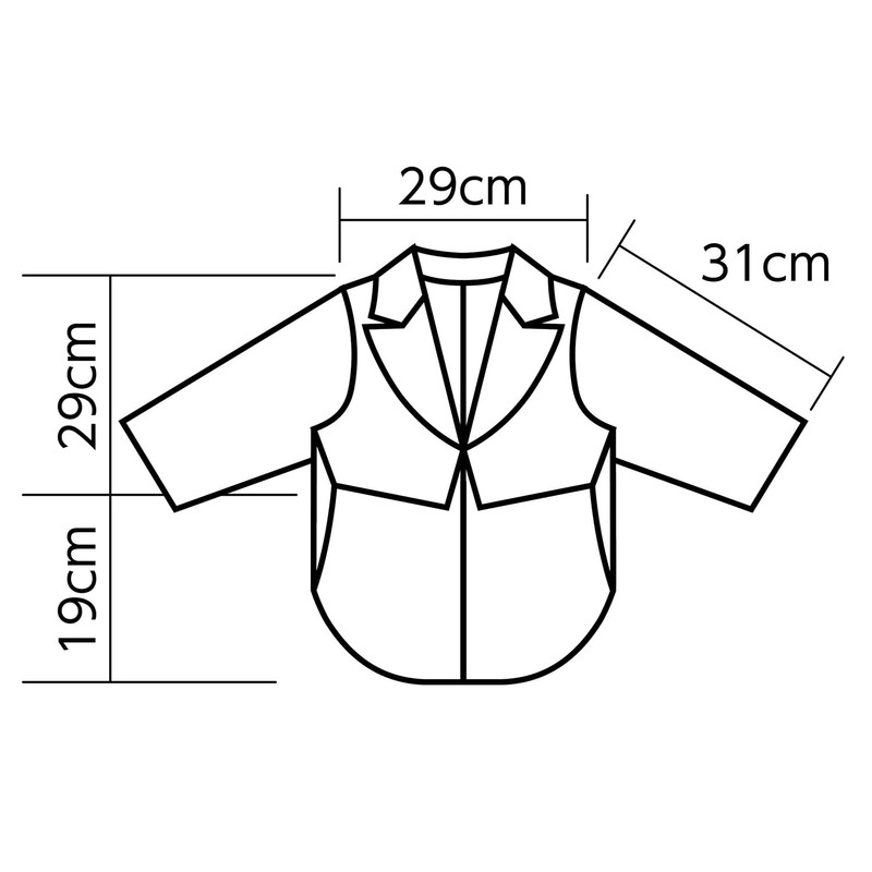 Artec 15099 Soft Satin Jacket, Black, Costume, Cosplay, Recitals, Play