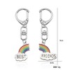 BFF Friendship Gifts for 2 - Best Friend Keychains BFF