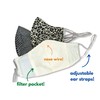 Three Pack of Reusable Face Masks - Super Soft Face