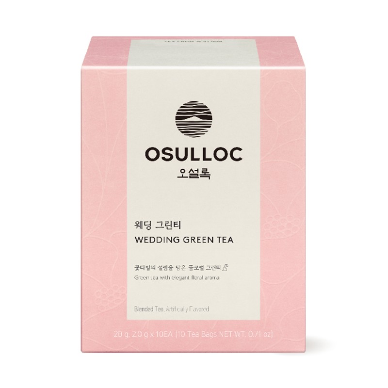 O'sulloc [오설록]웨딩 그린티 10입 (원산지:상세설명참조) [O'Sulloc] Wedding Green Tea 10
