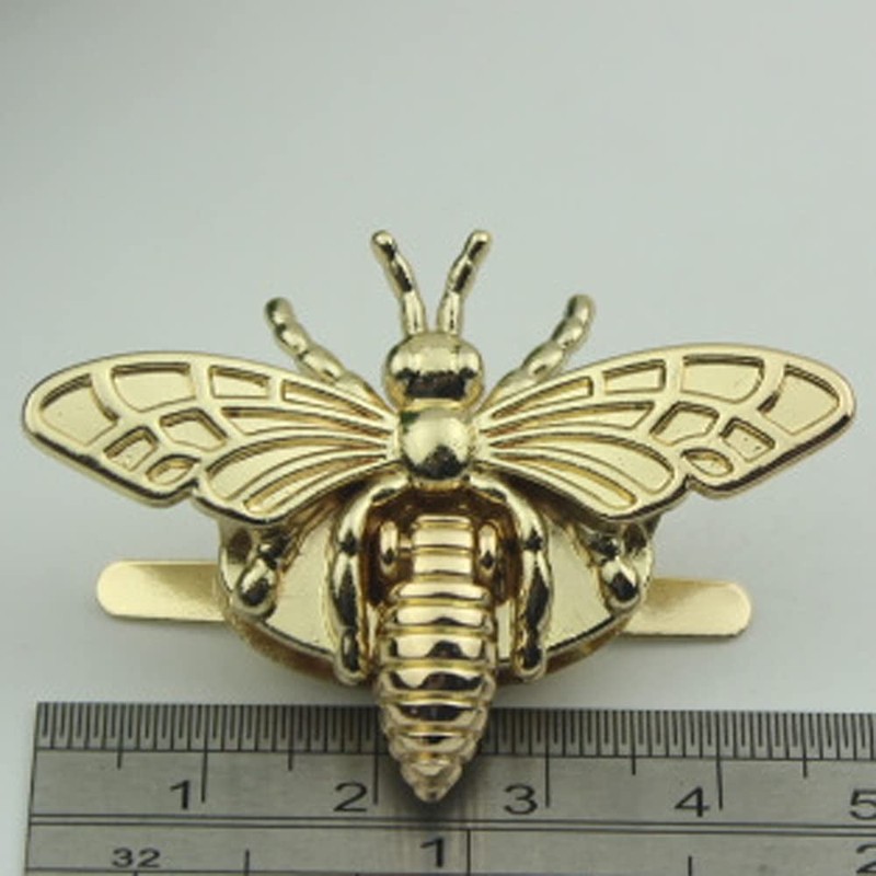 Twist Clasp Metal Bee Shape Clasp Hardware Clip Buckles for