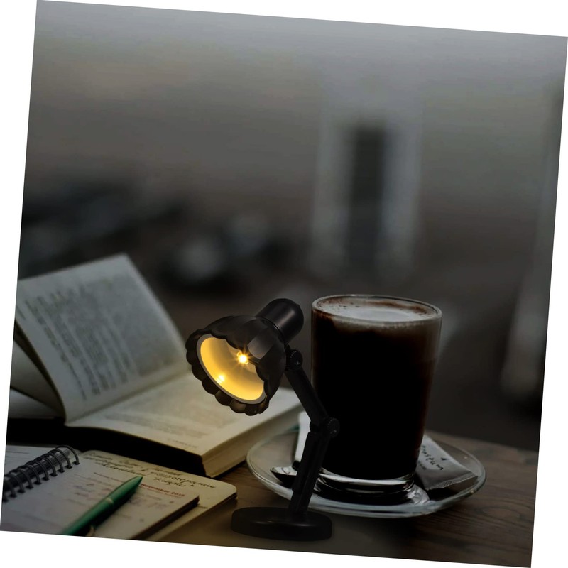 Operitacx Elegant Leaf Lamp Led Tabletop Night Light Soft Studying