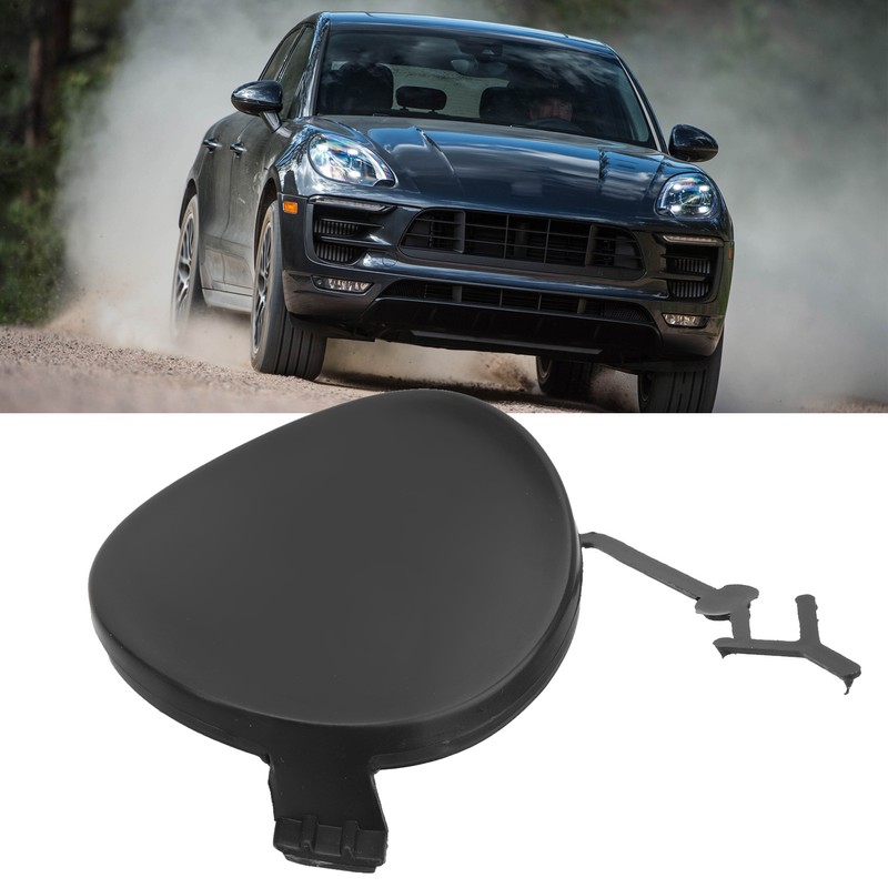 Front Bumper Tow Hook Cover 95B807156G2X Strong Sealing Towing Eye