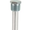 2-Piece Anode Rod, Robust, Reliable, 1/2" NPT Thread, Blue Zinc