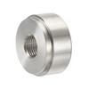 sourcing map Weld on Fitting Bung 1/8NPT Female Aluminium Alloy