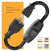 Heavy Duty On/Off Switch Extension Cord 12-AWG 15A Household Plug