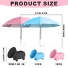 TOYMIS 2pcs Cell Phone Umbrella, Multifunctional Adjustable Cute Phone Shade
