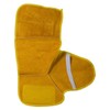 VIDAYA Leather Welding Spats, Welder Shoe Protectors (Short 9", 1