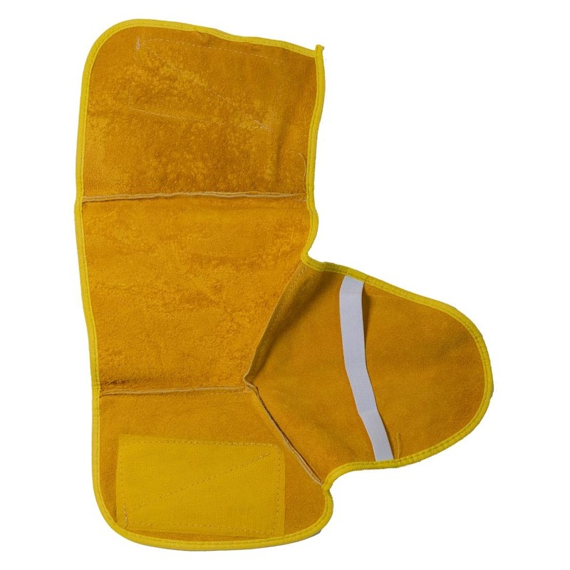VIDAYA Leather Welding Spats, Welder Shoe Protectors (Short 9", 1