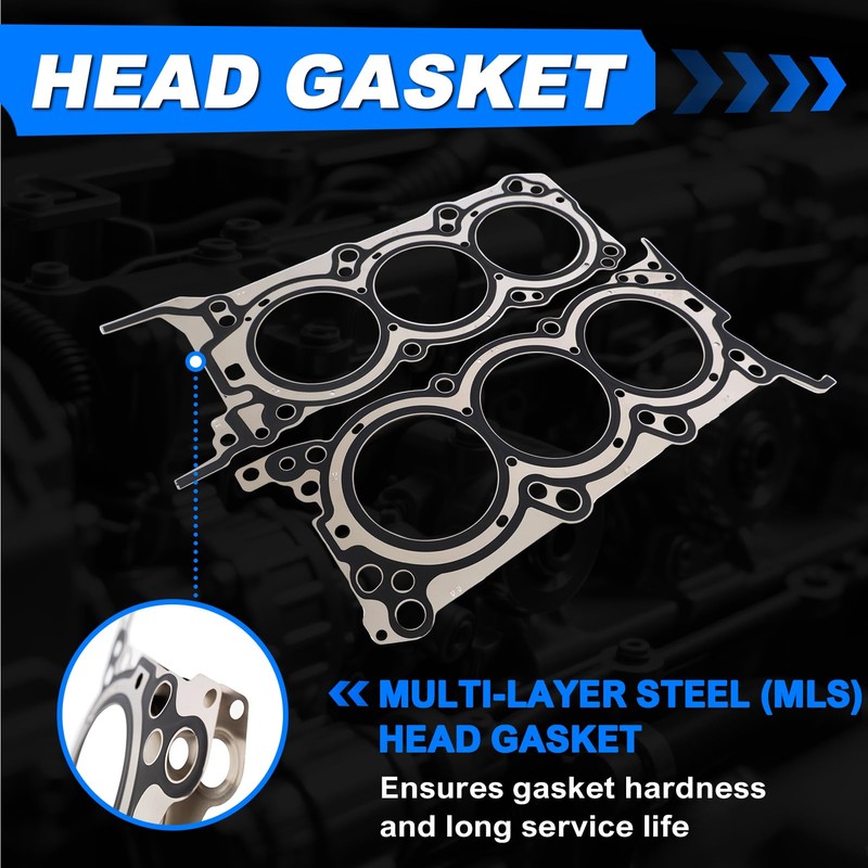 3.3 Engine Head Gasket Set with Bolts Kit Fit for