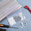 12PCS Wire Shelf Loop Clips, Shelf Clips for Metal Shelving