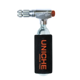 UNICHE Elite - Herramienta de inflado de Bicicleta rápida y fácil para Bicicleta de Carretera y montaña Compatible con válvulas Presta y Schrader (Sin Cartucho de CO2)