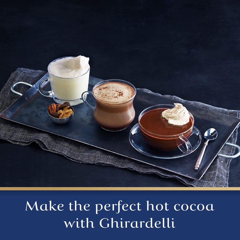 Ghirardelli Hot Cocoa Mix Mocha 10.5 oz Bag Pack 6