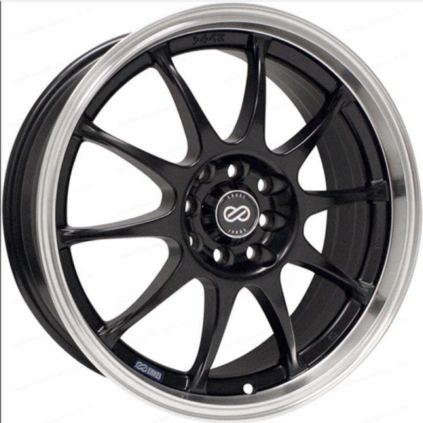 Enkei 409-565-02BK J10 15x6.5 5x100/114.3 38mm Offset 72.62mm Bore D