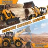 DOUBL E JCB 1:20 Scale RC Excavator & Loader –