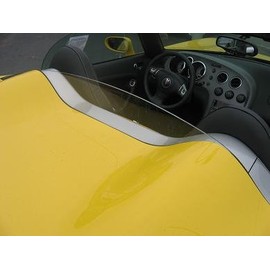#1 Ranked Pontiac Solstice Wind Deflector Windscreen Windstop Windblocker (Smoke Tint Acrylic)