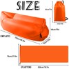 FainFun Inflatable Beach Sofa, 200 x 70 cm Sofa, Inflatable
