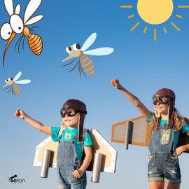 60 Mückenpflaster | Moskito Insektenschutz sticker für Outdoor-Aktivitäten | Mückenschutz Aufkleber gegen Mücken, Fliegen, Milben und Zecken | Praktisch und unterhaltsam