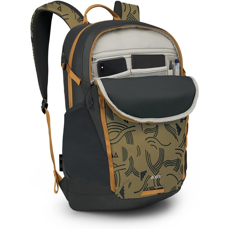 Osprey Axis Laptop Backpack, Find the Way Print