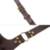 IBLUELOVER Medieval Leather Sword Frog Adjustable Viking Sword Holster Holder